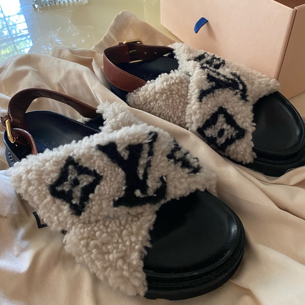 Louis Vuitton slides
